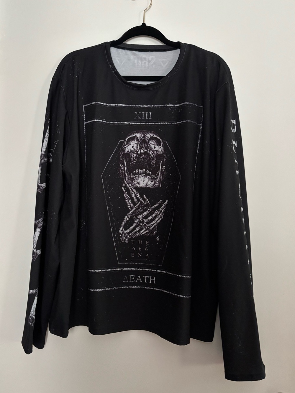 BlackMilk Clothing Long Sleeve BFT Death Card